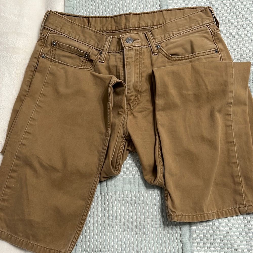 Levi Mens khaki pants